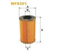 WF8301 FILTRO CARBURANTE PER Renault Master II Autobus JD 2.2 dCi 90 66 KW 90 CV