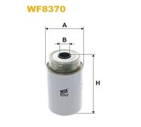 WF8370 FILTRO CARBURANTE PER Ford Transit Pianale P. T. FM FN 2.0 TdCi 92 KW 125