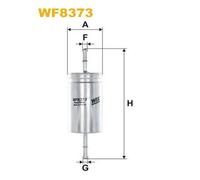 WF8373 FILTRO CARBURANTE PER Mazda 3 Tre Volumi BK 2.0 104 KW 141 CV
