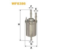WIX FILTERS WF8386 - Filtro carburante
