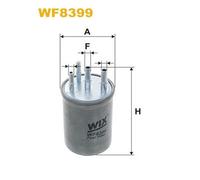 WF8399 FILTRO CARBURANTE PER Land Rover Range Rover Sport L320 2.7 D 4x4 140 KW