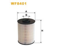 WF8401 FILTRO CARBURANTE PER Peugeot 607 9D 9U 2.7 HDi 24V 150 KW 204 CV