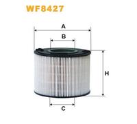 WF8427 FILTRO CARBURANTE PER VW Touareg 7L6 7L7 7LA 3.0 V6 TDI 176 KW 240 CV