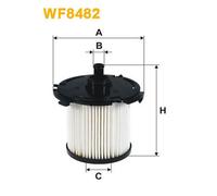 WF8482 FILTRO CARBURANTE PER Ford Transit Custom V362 Furgonato FY FZ 2.2 TdCi 1