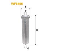 1 FILTRO CARBURANTE WIX FILTERS WF8496 WF8496