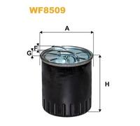 WF8509 FILTRO CARBURANTE PER Mercedes Viano W639 CDI 2.0 4matic 80 KW 109 CV