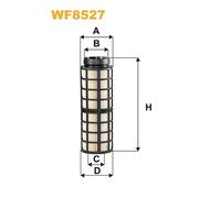 WF8527 FILTRO CARBURANTE PER Iveco Daily VI Autobus 40C15 50C15 60C15 110 KW 150