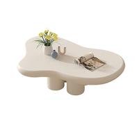 WFchenj222-6 Tavolino da caffè, Tavolino da caffè, design creativo irregolare for piccoli soggiorni, mobili minimalisti moderni, arredamento for la casa Tavolino centrale(100x69x40cm)