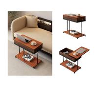 WFchenj222-6 Tavolino laterale mobile, Divano semplice laterale vario, angolo mobile vario, comodino, tavolino da tè piccolo for soggiorno, mobiletto laterale Tavolino da caffè