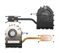 WFDPAGYDE Ventola di Raffreddamento CPU Uma, dissipatore di Calore, radiatore di Raffreddamento, Compatibile con Lenovo, ThinkPad E14 E15 Laptop 5H40S72906 5H40S72907
