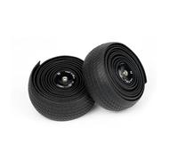 WFGJSK 2 Roll Bike Maniglia Nastro - Allargare Allungare Cappuccio Protettivo Per Biciclette Stradali - Griglie In Silicone Antiscivolo, Assorbimento Degli Urti(Mesh Black)