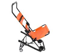 WFIETN EMS - Sedia pieghevole per scale, pieghevole, con cinture di sicurezza, per il trasporto, con 4 ruote, fino a 159 kg