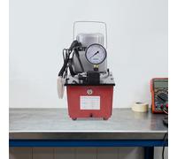 WFIETN - Pompa idraulica elettrica, 0,75 KW 220 V, pompa elettrica idraulica con valvola manuale e serbatoio 7 l, pressione di esercizio 290 Psi-10152Psi