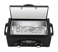 WFIETN Sterilizzatore ad aria calda da 300 W, sterilizzatore ad aria calda, sterilizzatore per unghie, 0-60 minuti (nero)