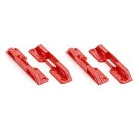 WFix L-BOXX - Supporto rosso | fusibile L-SAFE | 4 supporti da avvitare | Per tutte le valigie