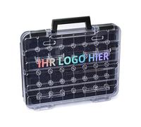 Wfix - Valigetta portaoggetti Sortimo T-BOXX 320, colore antracite, senza scatole, vuota, stampa UV personalizzata con il tuo logo, scatola di assortimento robusta e portatile