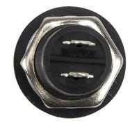 WFNKJTGO 100 Pezzi/Lotto PBS-11A 12 mm autobloccante ON - off Interruttore a Pulsante Rotondo SPST Pulsante(Blanc)