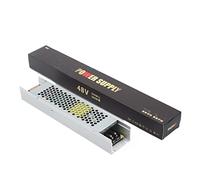 WFNKJTGO Lampada di aspirazione Magnetica da 48 V LED Alimentatore Ultrasottile dedicato Alimentatore a Striscia Lunga Ultrasottile con Guscio in Alluminio a Tensione costante da 48 V100 W200 W300 W