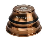 WFS HY875 - Set di sterzo semi-integrato conico per tubi sterzo conici, in lega di alluminio CNC, senza filettatura, cuscinetti sigillati per mountain bike, bici da città, bici da strada, MTB e BMX