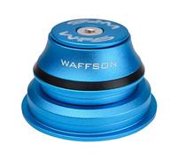 WFS HY875 - Set di sterzo semi-integrato conico per tubi sterzo conici, in lega di alluminio CNC, senza filettatura, cuscinetti sigillati per mountain bike, bici da città, bici da strada, MTB e BMX