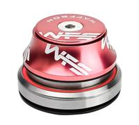 WFS HY877 - Set di sterzo conico integrato per tubi sterzo conici, in lega di alluminio CNC, senza filettatura, cuscinetti sigillati per mountain bike, città, bici da strada, MTB e BMX, oro rosa