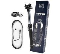 WFS Ventra Air Adjustable Suspension External Dropper Post 27.2x380, Black