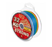 WFT 32KG Strong Exact 0,22mm/480m/32kg Multicolore Spago Intrecciato