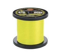 WFT Gliss Giallo 0,14mm/8kg/2000m Cavo Intrecciato Spinnfischen Corda