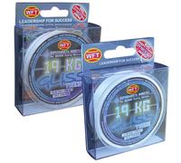 WFT Gliss KG Trans Bianco 0,12mm 6kg 300m Intrecciato Corda Resistente All Usura