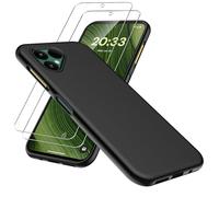 WFTE Cover per Fairphone 6 Cover Telefono Morbida TPU Ultra Sottile Elegante Custodia Protettiva Case per Fairphone 6 [Protezione Anticaduta, Antiscivolo] - Nero