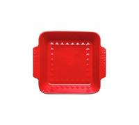 Wg2tPc5dN Pirofila Rettangolare In Ceramica Con Manici(Red,M)