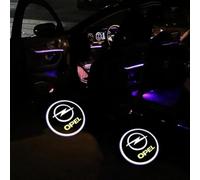 WGABKN Auto Benvenuto Luce per Opel Crossland Crossland X Mokka/Mokka X,4 PCS Luci Proiettore Porta Wireless Illuminazione Decorazione D'interni Accessori,2