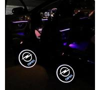 WGABKN Auto Benvenuto Luce per Opel Mokka X/Vivaro B/Astra K/Astra KL5-Doors/Astra J,4 PCS Luci Proiettore Porta Wireless Illuminazione Decorazione D'interni Accessori,1