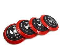 WGABKN Auto Coprimozzo per Abarth 500/695/595,4 PCS Ruota Tappo Tappi Centro Impermeabile Antiruggine Antipolvere Decorazione Esterna Accessori,2-135MM