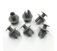 WGDXD 20/50 pezzi Clip di rivestimento for pannello finitura grigio, fissaggio in plastica, adatte for VW Volkswagen T4 T5, 9 mm(50pcs)