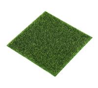 WGFOIP 10 Pezzi 15x15 Cm Artificiale Tappeto Erboso, Prato Sintetico Verde Fibra Chimica per Giardino Domestico Fai da Te Paesaggio Ornamento Balcone Animali Domestici Arredamento