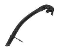 WGFOIP Boccaglio da Sub a Forma di L in Morbido Silicone Inodore 38 Cm per Allenamento in Nuoto e Apnea, Senza Odore (Nera)