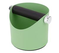 WGFOIP Cassetta del caffè Knock Box Macine di Caffettiere per le Bidoni del Bidone del Bidone della Macchina da Terra Resistente in Gomma Non in Metallo Non Slip di Grande capacità (Verde)