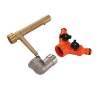 WGFOIP Chiave della Valvola con Attacco Rapido in Ottone Durevole e Affidabile Comoda Presa D'acqua Nell'irrigazione del Giardino, Facile Installazione per il Giardiniere Domestico