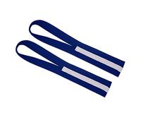 WGFOIP Cinghie da Polso per Sollevamento, Design Durevole e Antiscivolo per Aumentare la Forza nel Sollevamento Pesi, Tela da 2 Pezzi (Blu)