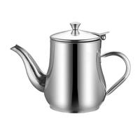 WGFOIP Contenitore per Olio Contenitore per Grasso in Acciaio Inossidabile con Eccellenti Prestazioni di Tenuta per la Conservazione e la Cottura Dell'olio da, 1 unità Applicabile per la Quotidiana