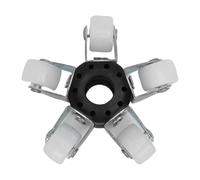 WGFOIP Copertura Protettiva per Telecamera per Ispezione Tubi con 5 Rulli Facile Navigazione Attraverso Tubazioni da 100 Mm, per Esami Professionali Sulle Fognature