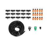 WGFOIP di Irrigazione Automatico con Ugelli Atomizzatori per Un'irrigazione e una Cura Efficienti delle Piante da Giardino e dei Prati Tubo 8/11 da 15 M