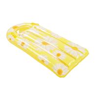 WGFOIP Galleggiante da Piscina Gonfiabile per Bambini con Simpatico Design a Forma di Girasole per Divertenti Nuotate Estive in Spiaggia, PVC Portatile, 1 unità