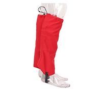 WGFOIP Ghette per le Gambe da Copristivali Resistenti e Impermeabili per Alpinismo Escursionismo Arrampicata su Ghiaccio Tessuto Oxford 600D 2 Paia (Rosso)