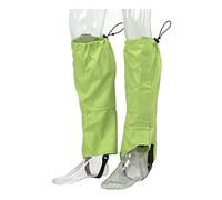 WGFOIP Ghette per le Gambe da Copristivali Resistenti e Impermeabili per Alpinismo Escursionismo Arrampicata su Ghiaccio Tessuto Oxford 600D 2 Paia (Verde)