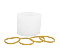 WGFOIP Guscio di Perle a Forma di Candela in Silicone a Forma di Candela Che Produce Sapone Che Produce Arte in Resina con Interni Morbidi e Facile Dono Ottimo per Mestieri Fai -da -te
