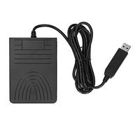 WGFOIP Interruttore a Pedale USB, Interruttore a Pedale Singolo Controllo del Gioco Azione Pedale Interruttore a Pedale a Tasto per Computer