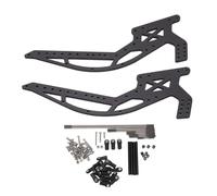 WGFOIP Kit di Telaio per Carri Crawler RC, Regolabile Inciso CNC per la Sostituzione del Crawler RC 1/10 RC SCX10, Binari Trave con Telaio Ad Alta Resistenza,