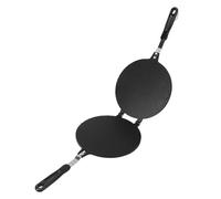 WGFOIP Macchina per Coni Gelato e Waffle, Ciotola per Waffle in Alluminio Antiaderente da 8,7 Pollici per Uso Domestico (Stile griglia)